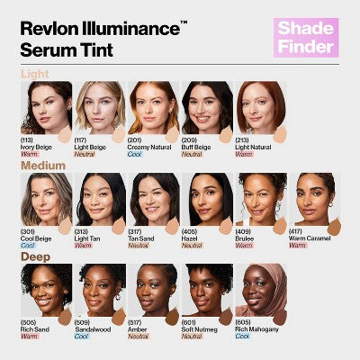 Revlon Illuminance Triple Hyaluronic Acid Tinted Serum - 409 Brulee - 0.94 fl oz