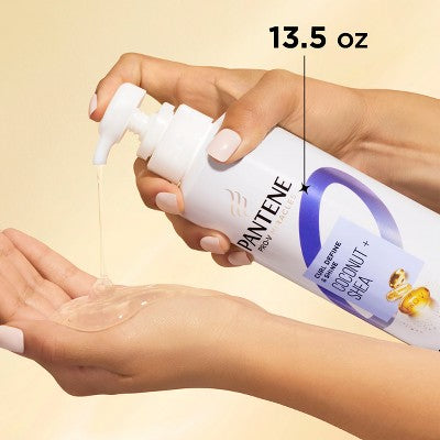 Pantene Pro-V Miracles Curl Defining Coconut + Shea Shampoo Sulfate Free - 10.9 fl oz