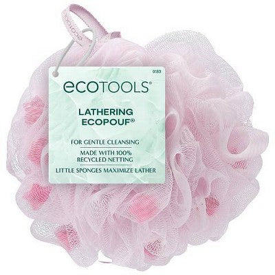 EcoTools Lathering Body Pouf - Pink