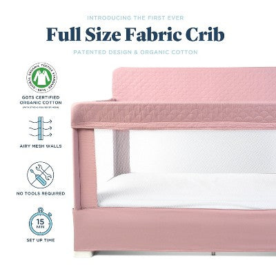Baby Delight Lunaire Organic Crib - Rose (LOCAL PICKUP ONLY)