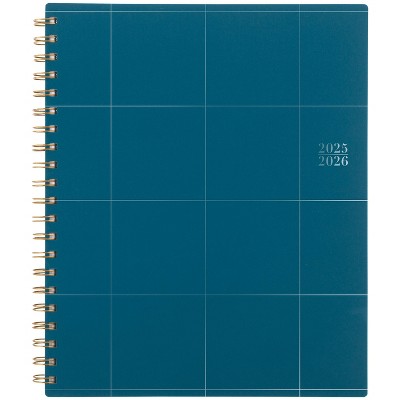 Cambridge 2025-2026 Weekly/Monthly Large Teacher Planner Grid, Teacher Supplies