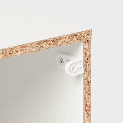 11" 6 Cube Book Shelf White - Brightroom (LOCAL PICKUP ONLY)