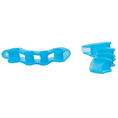 ZenToes Silicone Toe Separators for Correct Toe Alignment - Blue