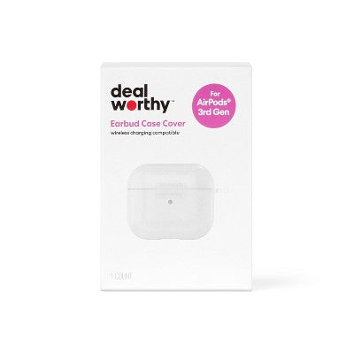 Apple AirPods (3rd Generation) 3 Case - dealworthy Clear