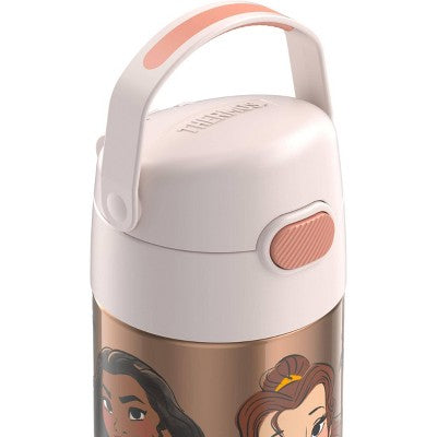 Thermos Kids' 12oz Stainless Steel FUNtainer Water Bottle- Beige Princess