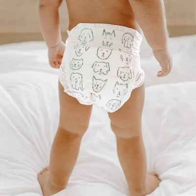Parasol Clear+Dry Natural Disposable Diapers - Size 4 - 8ct
