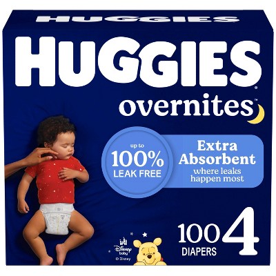 Huggies Overnites Diapers Enormous Pack - Size 4 - 100ct