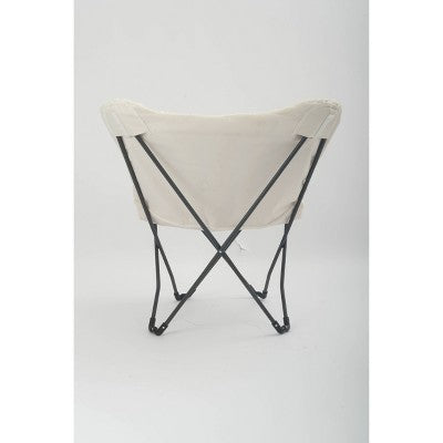 Butterfly Dorm Chair Faux Shearling Cream - Room Essentials (LOCAL PICKUP ONLY)