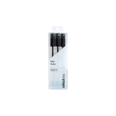 Cricut Joy 3pk 0.3 Extra Fine Point Pens Black