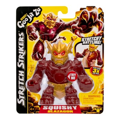 Goo Jit Zu Squishy Blazagon Stretch Strikers Figure