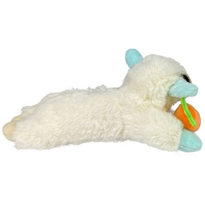 Multipet Easter Lamb Chop with Carrot Dog Toy - 8"