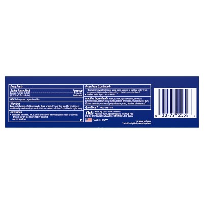 Crest 3D White Advanced Deep Clean Toothpaste - 3.3oz