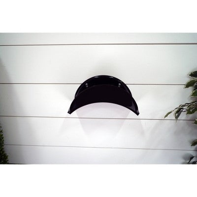 BERNINI 100' Capacity Crescent Wall Mounted Hose Holder Black