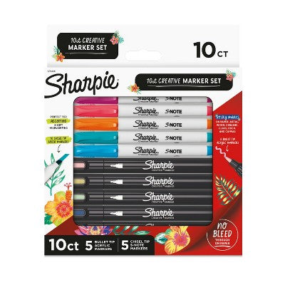 Sharpie 10ct Creativity Markers