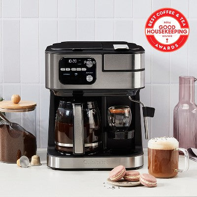 Cuisinart Coffee Center 12 Cup 4-in-1 Combination Espresso and Coffeemaker Stainless Steel (LOCAL PICKUP ONLY)