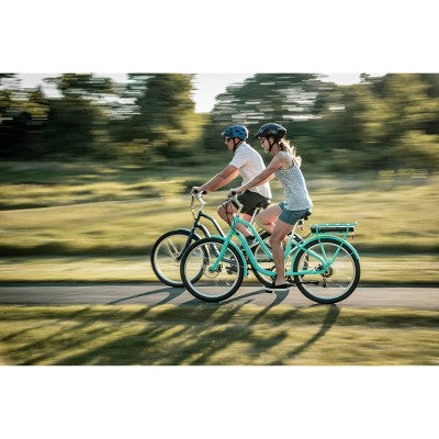 Schwinn Adult Mendocino 26'' Step Through Electric Bike - Matte Blue (LOCAL PICKUP ONLY)