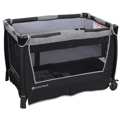 Baby Trend Retreat Twins Nursery Center - Quarry (LOCAL PICKUP ONLY)