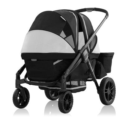 Evenflo Pivot Xplore Dreamz Stroller Wagon with Infant Car Seat Adapter - Jetsetter Black* (LOCAL PICKUP ONLY)