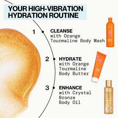 Pacifica Shimmering Body Oil - Crystal Bronze - 4 fl oz