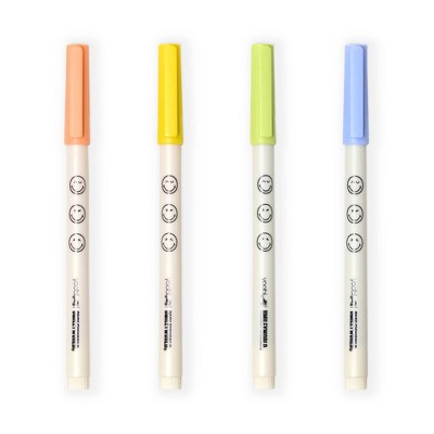 Yoobi SmileyWorld 4pk Dry Erase Markers, School Supplies