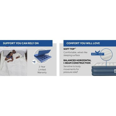 Sealy AlwayzAire Air Mattress Queen with Built-in Dual Pump (LOCAL PICKUP ONLY)