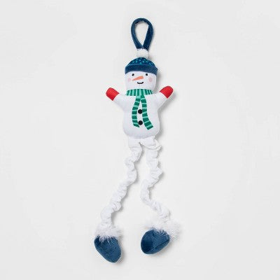 Door or Window Hanging Snowman Cat Toy - Wondershop