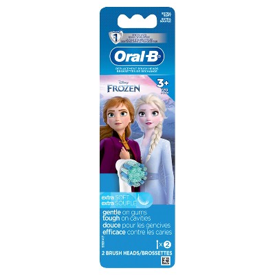 Oral-B Kids Extra Soft Replacement Brush Heads featuring Disney's Frozen - 2ct