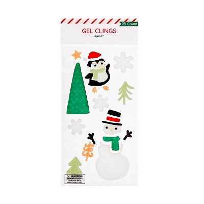 Window Gel Clings Snowman - Bullseye's Playground