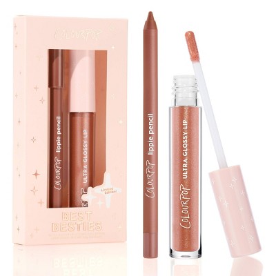 ColourPop Ultra Glossy Lip + Lippie Pencil Kit - Best Besties - 0.145oz