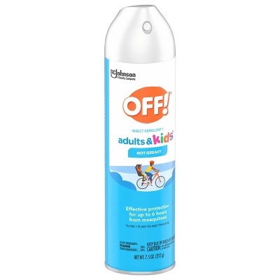 OFF! Adults and Kids' Insect Repellent Aerosol Picaridin Bug Spray - 7.5oz
