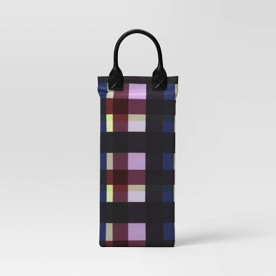 Foam Patterned Garden Kneeler Bold Plaid - Threshold