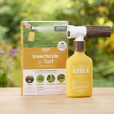 Arber Organic Lawn Tree and Shrub Insecticide Ready to Spray Fertilizer 8floz