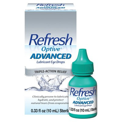 Refresh Optive Advanced Eye Drops - 10ml