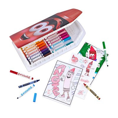 Crayola Limited Edition Character Art Case Red