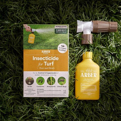 Arber Organic Lawn Tree and Shrub Insecticide Ready to Spray Fertilizer 8floz