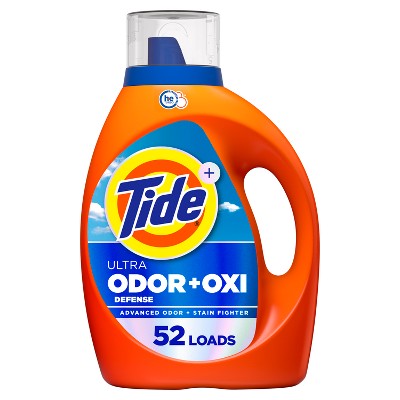 Tide Liquid Oxi Odor Laundry Detergent - 73oz