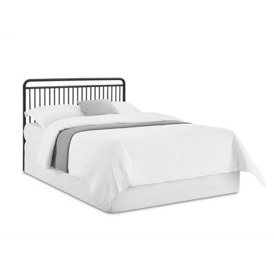Delta Children Hayden 5-in-1 Convertible Metal Crib - Matte Black (LOCAL PICKUP ONLY)
