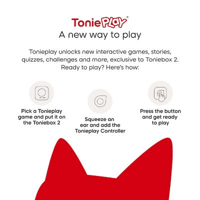 tonies PAW Patrol: Chase Toniebox 2 Play Set - Sunset Red