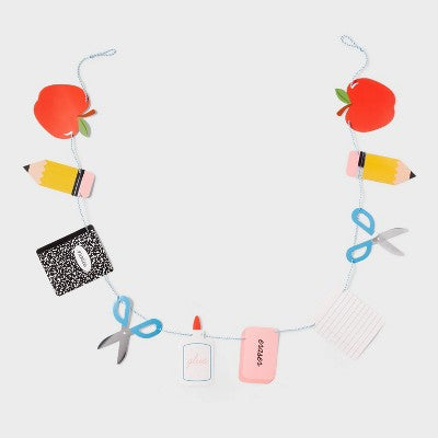 School Classroom Party Paper Banner - Spritz