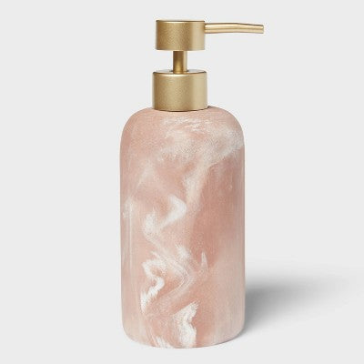 Pink Quartz Resin Soap Pump - Threshold