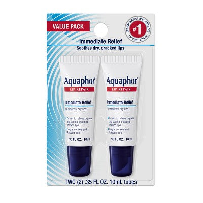 Aquaphor Lip Repair Tube - 2pk
