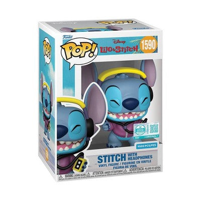 Funko POP! Disney: Lilo & Stitch - Stitch with Music Headphones Figure