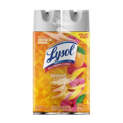 Lysol Mango Disinfectant Aerosol Spray - 38 fl oz