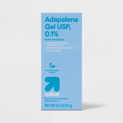 Retinoid Acne Treatment - 0.1% Adapalene - 15g - up&up