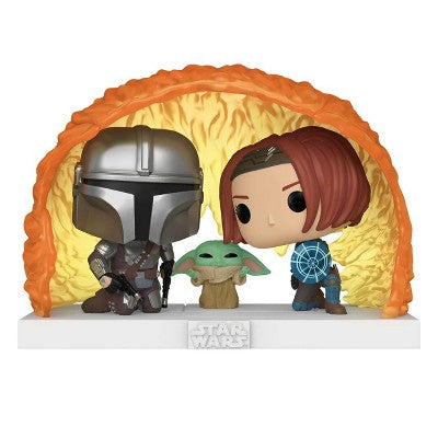 Funko POP! Star Wars Mandalorian Grogu Force Barrier Bobblehead Figures