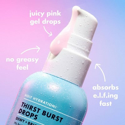 e.l.f. SKIN Holy Hydration! Thirst Burst Moisturizer Drops - 1 fl oz