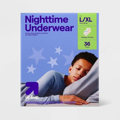 Disposable Nighttime Underwear - Size L/XL - 36ct - up&up