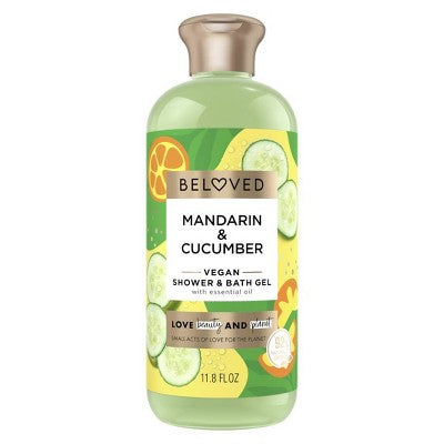 Beloved Mandarin & Cucumber Water Shower & Bath Gel - 11.8 fl oz