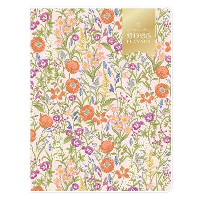 Day Designer 2025 Monthly Planner 11.22x8.66": Adult Stationery, Side Stitch Binding, Multicolored, Paper 8.5x11"
