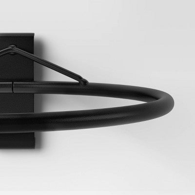 4pc Planter Steel Brackets Black 0.68'x0.72'x0.28' - Room Essentials